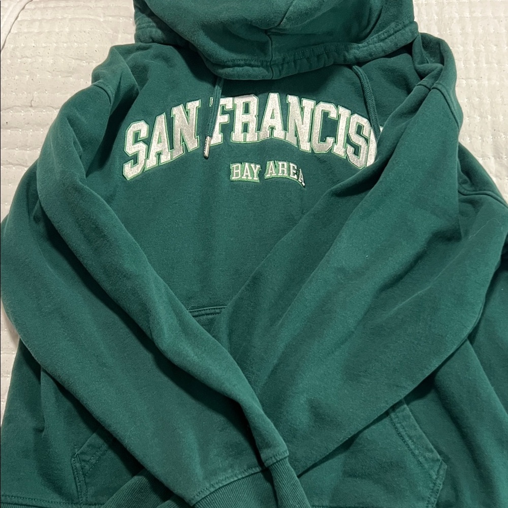 Garage Forest Green Hoodie
